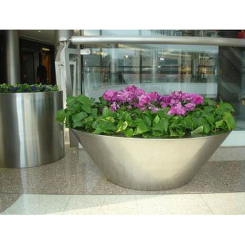 不銹鋼花盆價格與藝術不銹鋼花缽選購指南